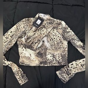 Long sleeve Crop top